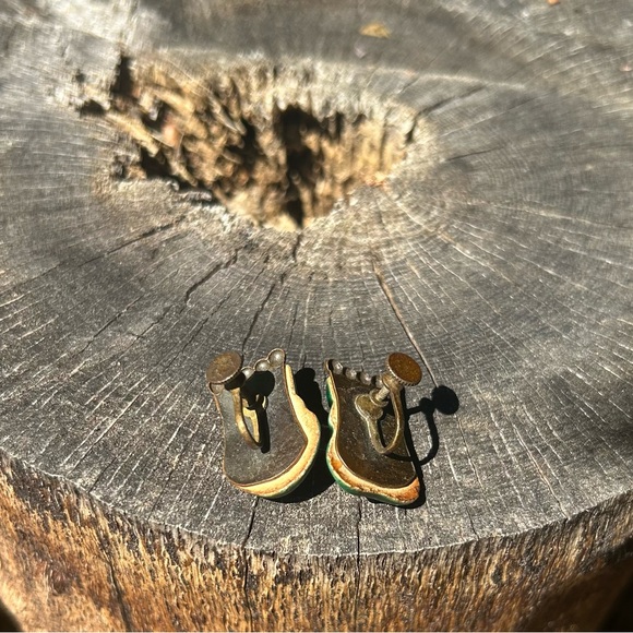 Antique Gothic Earrings - Picture 4 of 5